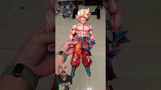 Goku repaint Dragonball Z statue review 088nguyenminh #goku #repaint #dragonball