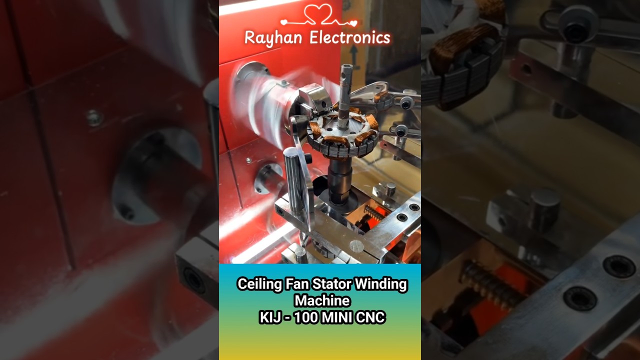 #ceilingfanwindingmachine