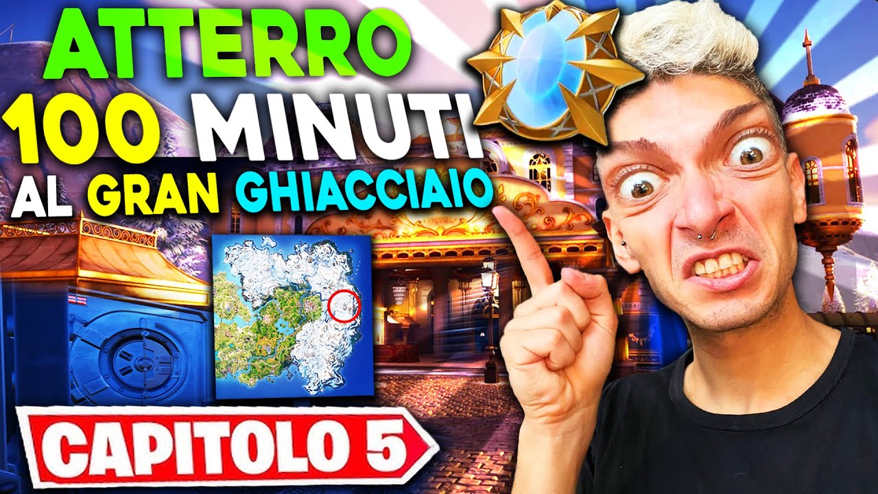 ATTERRO PER 100 MINUTI AL GRAN GHIACCIAIO SULLA NEVE !!