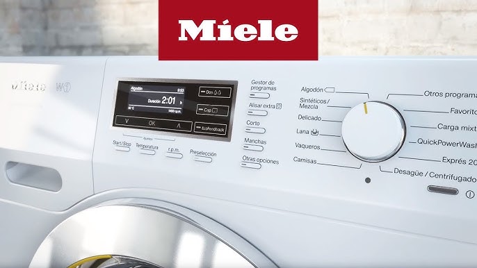 Cómo conectar la red de la lavadora Miele con la app Miele