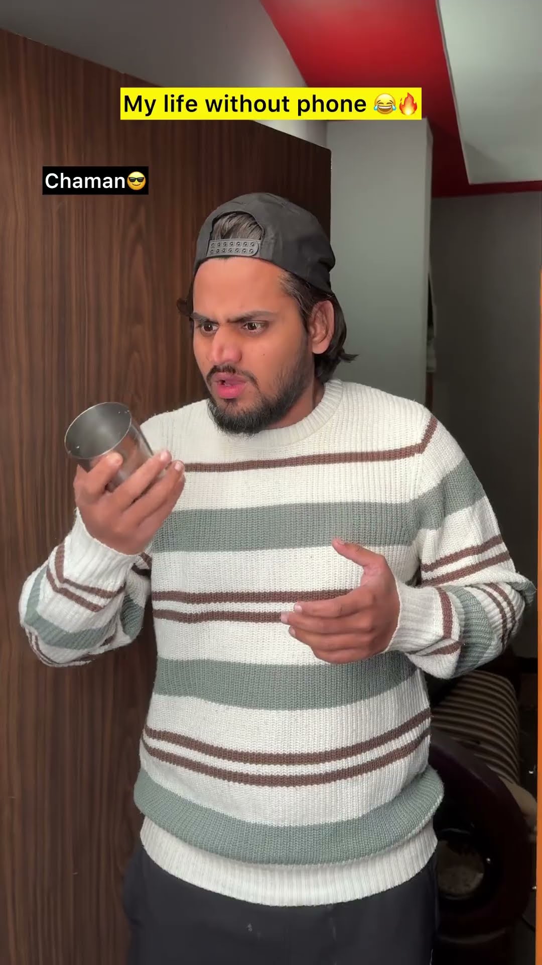 Chaman without phone ??| indian family #shorts #indian #chaman #comedy #chotabhai #relatable