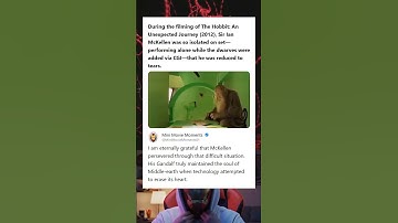 Sir Ian McKellen Cried on The Hobbit Set Due to Filming Isolation Against Green Screen