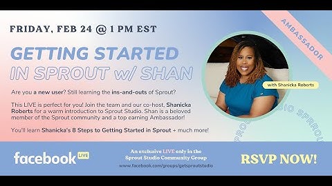 How to Start Using Sprout Studio (The Beginner