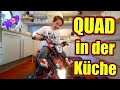 24h auf dem Quad | Mit dem Quad im Haus und Küche | Johann Loop