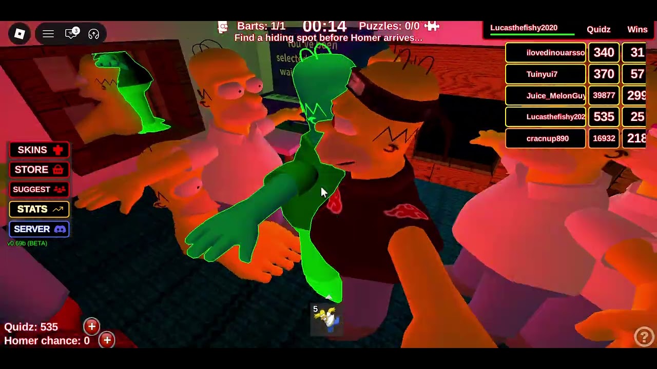 1 Bart Vs. the Server TWICE? | You Vs. Homer | Part 4