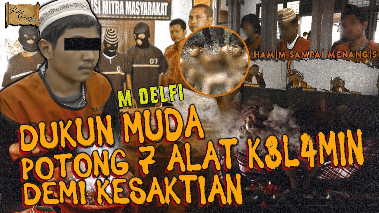POTONG 7 KEL4MIN REMAJA DIBAWAH UMUR DEMI JADI DUKUN SAKTI