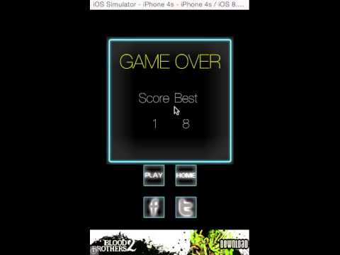 Red Bit Escape Swift Spritekit iOS Game Premium Source Code Universal Gameplay