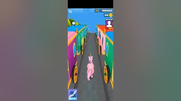 unicorn run game gameplay Android iOS walkthrough #short #gaming (2)