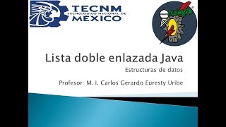 programar lista doble java parte 01