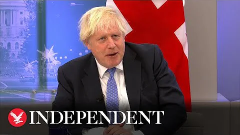Boris Johnson claims Republicans 'frightened' of T...
