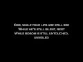 Miniature de la vidéo de la chanson While Your Lips Are Still Red