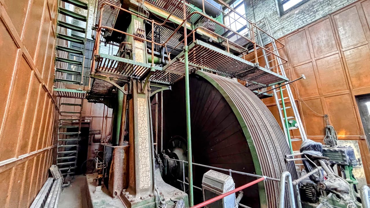 WATERLOO MILL - UNRESTORED UNIQUE MILL STATIONARY STEAM ENGINE OPEN FOR HERITAGE OPEN DAYS 2025