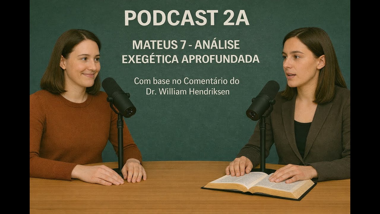 PODCAST 2A | MATEUS 7 - ANÁLISE EXEGÉTICA APROFUNDADA