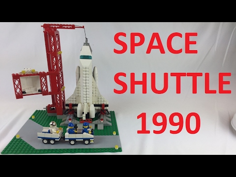 YouTube thumbnail: Lego Set 1682 - Space Shuttle from 1990