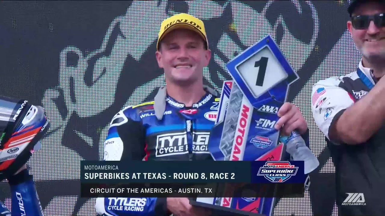 MotoAmerica Superbikes at Texas - Superbike Race 2 Highlights