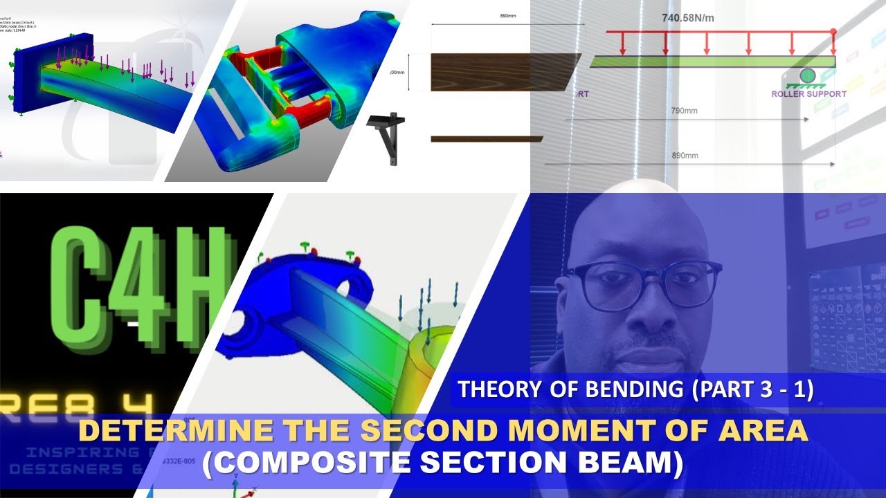 Determine the Second Moment of Area/composite sectioned beams - Theory ...