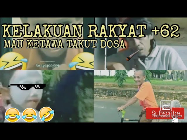 KELAKUAN RANDOM WARGA +62 DAN ASUPAN LUCU NGAKAK KOCAK | KOMPILASI PART 1 class=