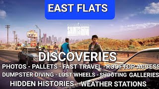 Saints Row - East Flats All Discoveries (100%)