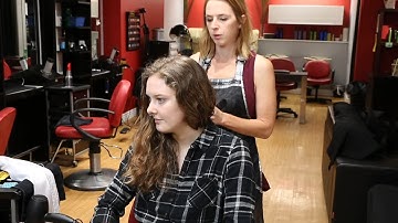 Emily 2 AZ - Pt 1: Beautiful Grad Student Head Shave (Free Video)