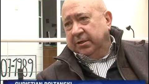 Artist Christian Boltanski stages encounter 
