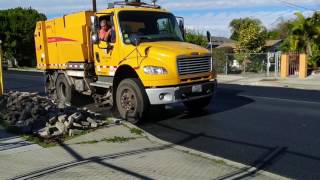 LA City Street Sweeper.