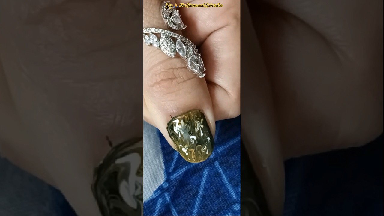 Marble Nail Art Design💅 