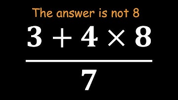 A Quick Math Problem That Outsmarts Half the Viewers!