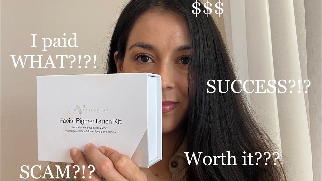 Dr. Vanita Rattan Facial Pigmentation Kit Review 