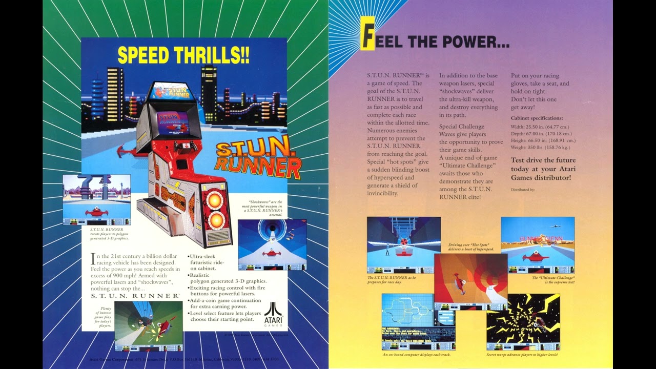 [DOS][AdLib][OPL2] S.T.U.N. Runner - Title Screen (Matt Furniss) Tengen / Domark