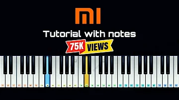 Xiaomi - MI Ringtone Piano notes | Tutorial | SvK