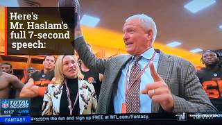 The Curious Post-Game Speech of Cleveland Browns Owner Jimmy Haslam