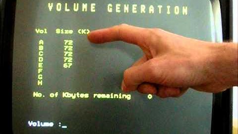 BBC Micro Opus DDOS double density disc demonstration