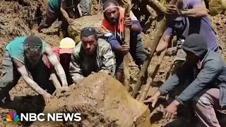 Recovery efforts underway after deadly landslide in Papua New Guinea