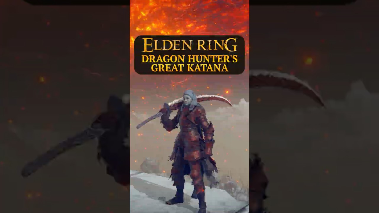 Лучший билд для Великой Катаны Охотников на Драконов в Elden Ring!