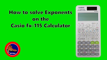 How to solve Exponents on the Casio fx-115 Calculator