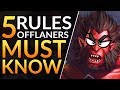Top 5 Rules ALL OFFLANERS MUST ABUSE - Best Tips to Carry and Rank Up | Dota 2 Pro Offlane Guide
