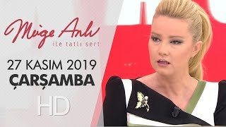 Müge Anlı ile Tatlı Sert 27 Kasım 2019 | Çarşamba