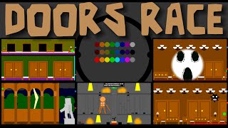 24 Marble Race EP. 38: DOORS Race + (lyrics) + (effects)