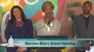 Bayview Bistro Grand Opening Celebration
