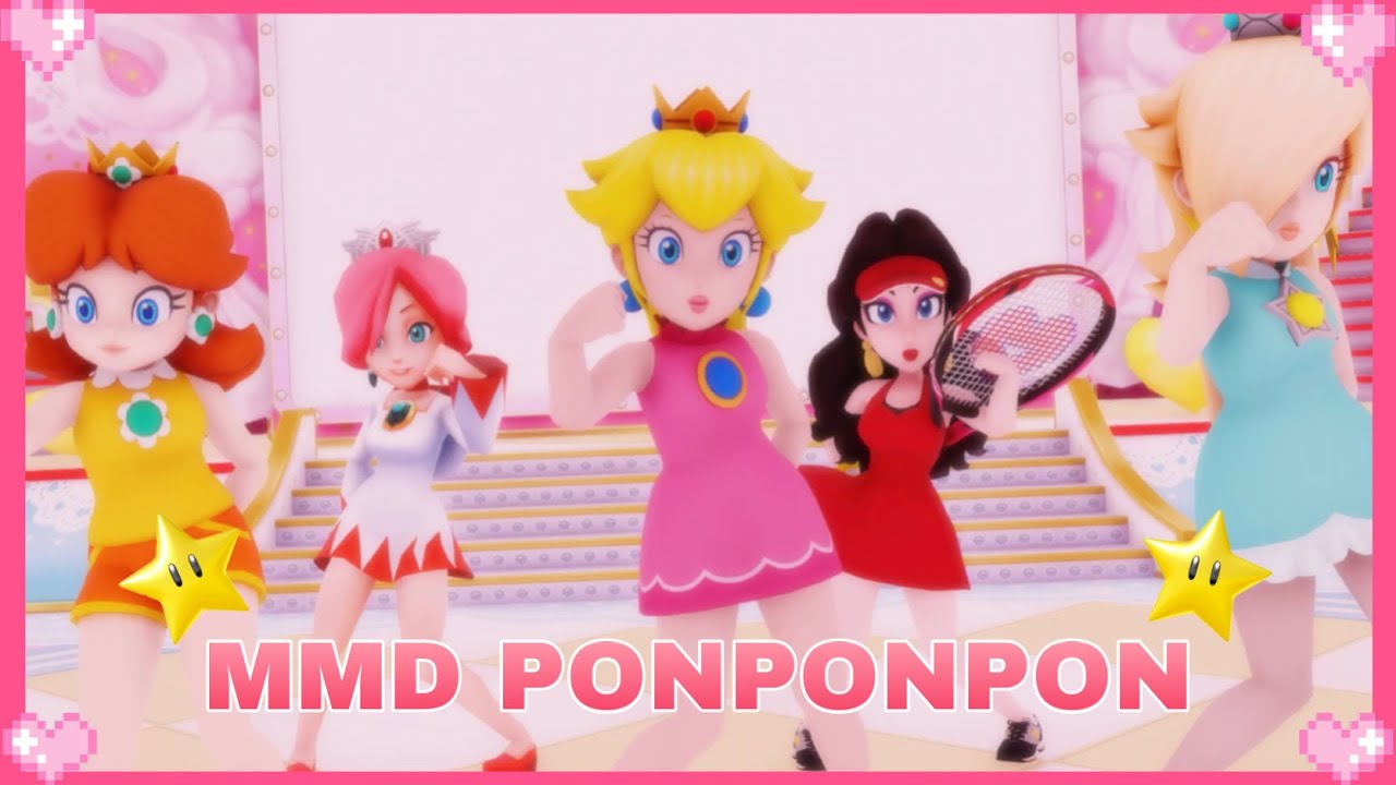 💗 MMD PONPONPON - Peach Dance 💗