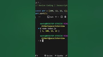 Fixing JavaScript Array Sort Errors #CodingTips #JSInterview