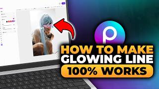 How To Make Glowing Line Picsart (FAST & EASY) | 100% WORKS | NO Yapping, To The Point! screenshot 3