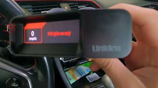 Uniden Radar: How to turn off K band and keep Ka band on screenshot 3