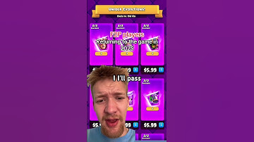 Returning players to clash Royale in 2025 reactions #clashroyale #clashroyaleshorts #supercell