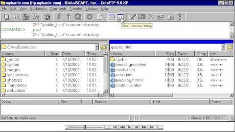 How to Manage sites in CuteFTP?