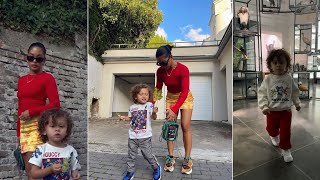 Famous Chris Brown & Ammika Harris' Son Aeko Seems to Love Exploring Everything Around Him! 🥰🙂 Profile