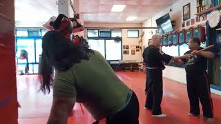 Modern Arnis Class Tapi Tapi with Empty hand translation