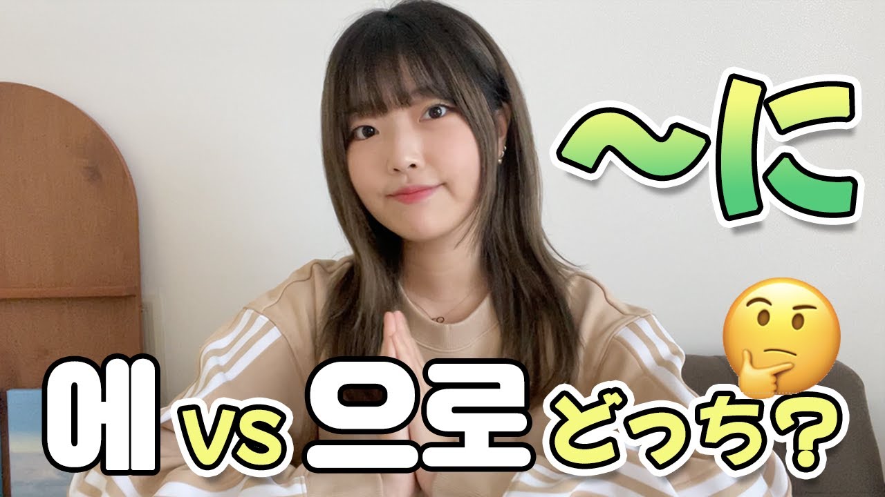 #267 助詞 「〜に」 は에 vs 으로どっちを使えばいいの❓#韓国語勉強