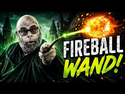 FIRE BALL WAND!!! Lumitero Fireball Incendio FireWand Review!!!
