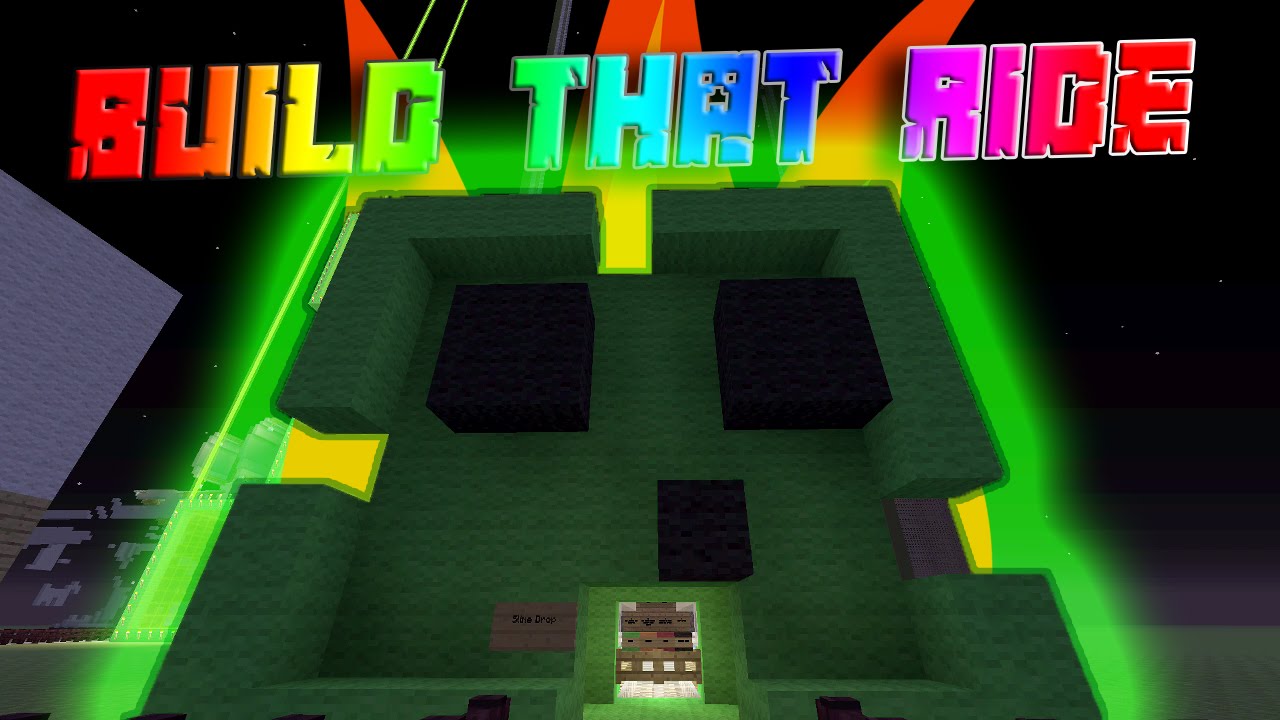 gaming logo Build That Ride: Episode 1 Slime Drop (Minecraft)